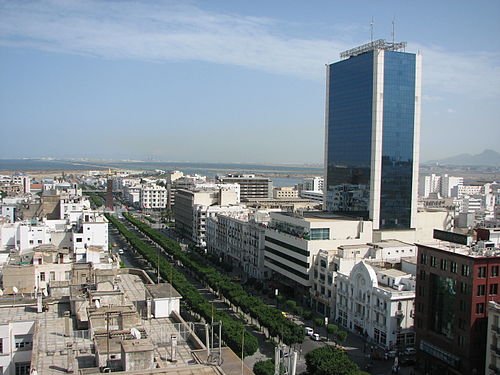 Tunis Ave Habib Bourguiba,