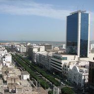 Tunis Ave Habib Bourguiba,