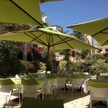 Terrasse du restaurant Al Kalaa, Yasmine Hammamet