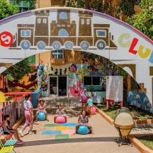 Jardin et espace enfants de l'El Ksar Resort, Sousse