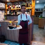 Service en salle au restaurant Lella Fatma, Hammamet